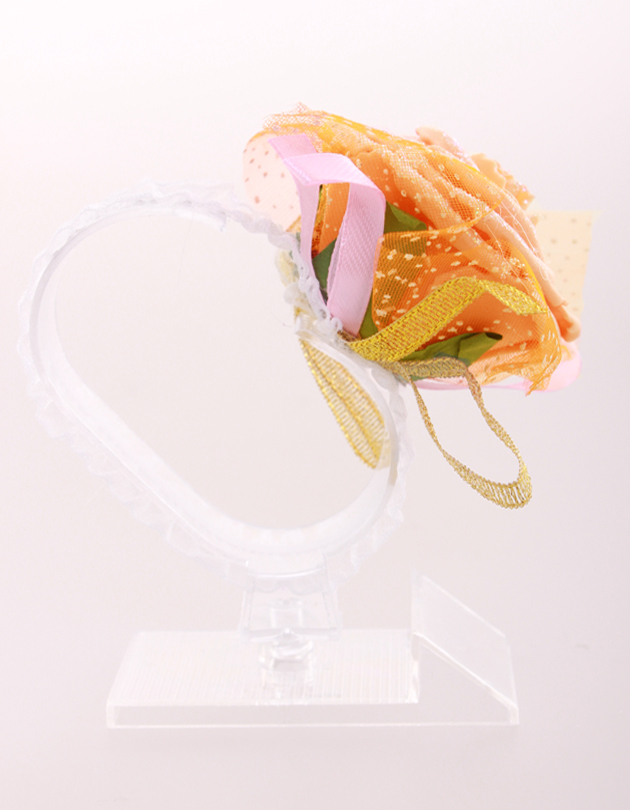 Blossom Bridesmaid Corsage in Orange